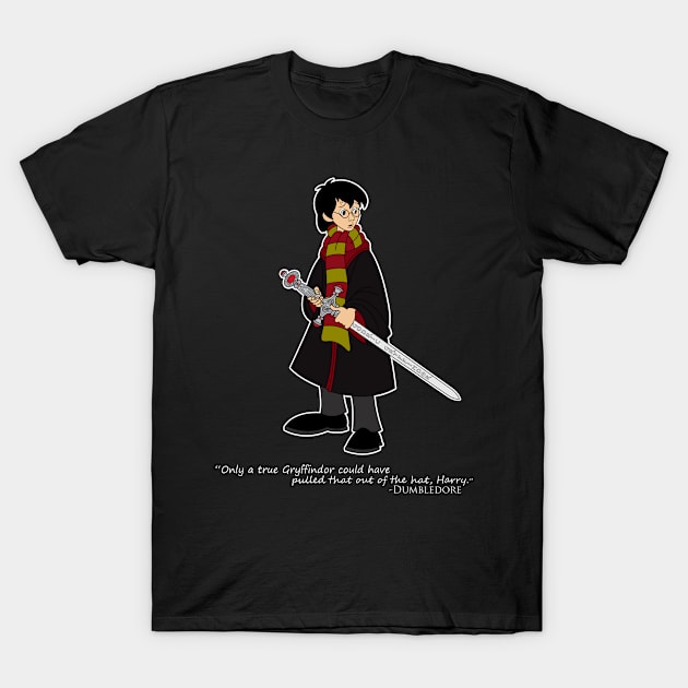 Sword in the Hat T-Shirt by Leidemer Illustration 